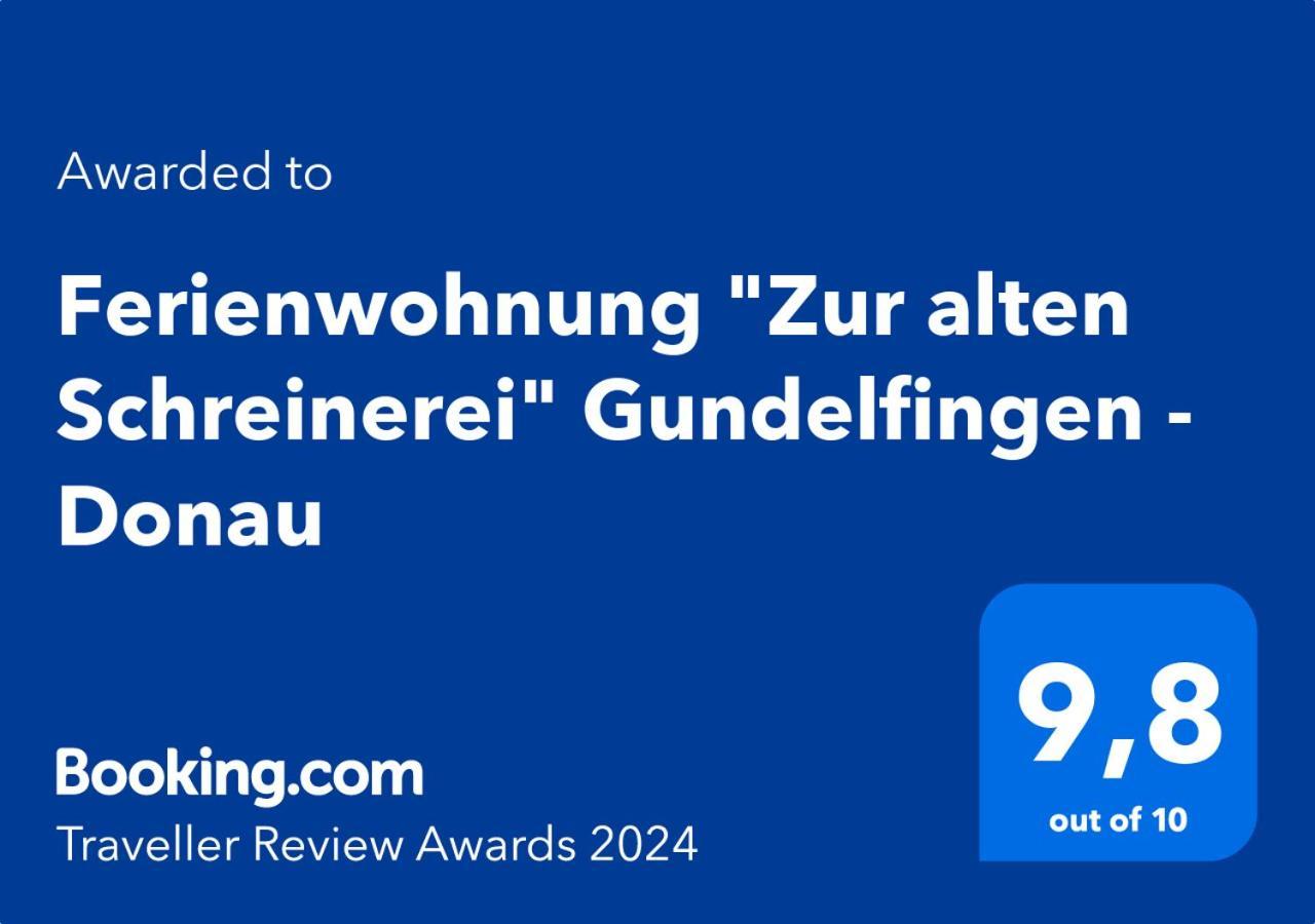 Ferienwohnung "Zur Alten Schreinerei" Gundelfingen - Donau Gundelfingen an der Donau Exterior foto